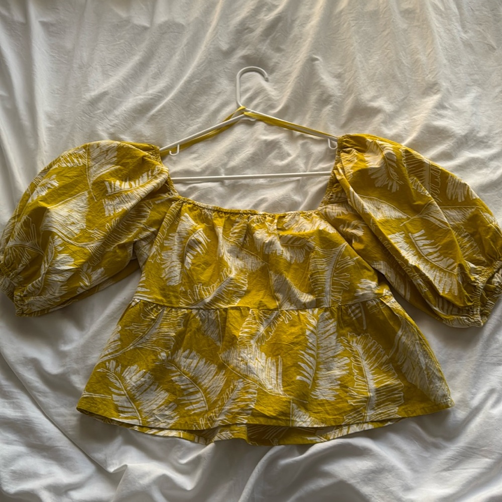 Sim and Sam baby doll blouse
